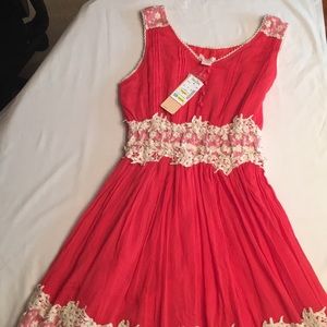 Coral Dress
